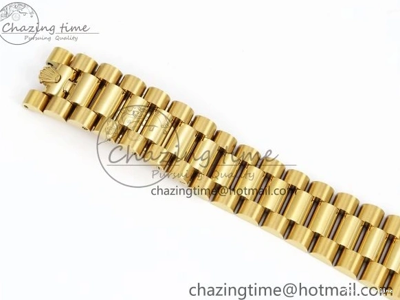 0121 StreetReady Day Date 36 YG TWSF Best Edition YG Diamonds Dial on YG Bracelet A 1616